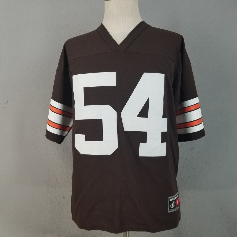 Logo Athletic Jersey Mens L Brown Chris Spielman 54 Cleveland Browns Football